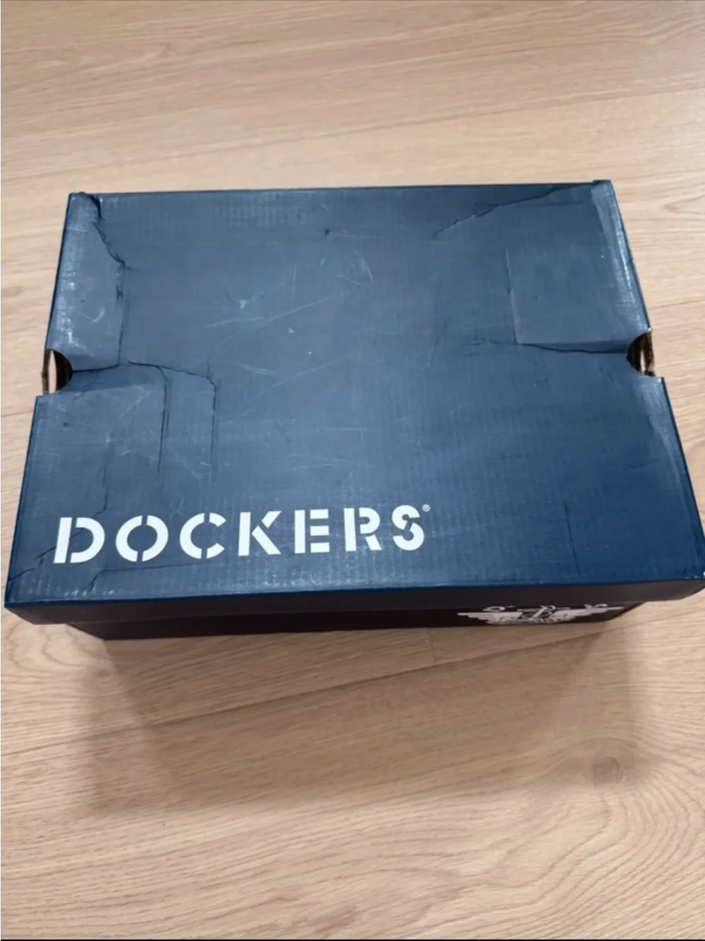 Dockers Black Lace-Up Leather Ankle Boots